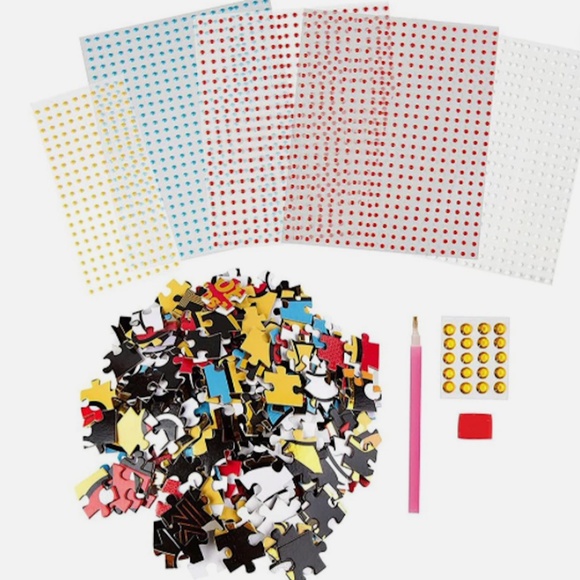 Disney Minnie Mouse Crystalize It! Puzzle / Diamond Art Design 300 piece set - Picture 4 of 6